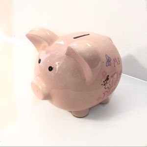 My first piggy bank